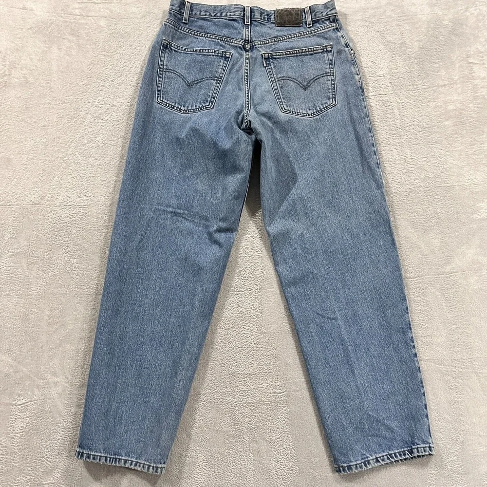 Vintage Levi's Silvertab Jeans‎ Men 35x33 Blue Baggy Light Y2K Skater 90's